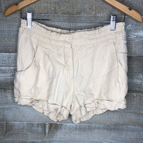 Wilfred with Linen Aritzia sm beige cream paperbag summer lounge comfort shoes - Picture 1 of 4